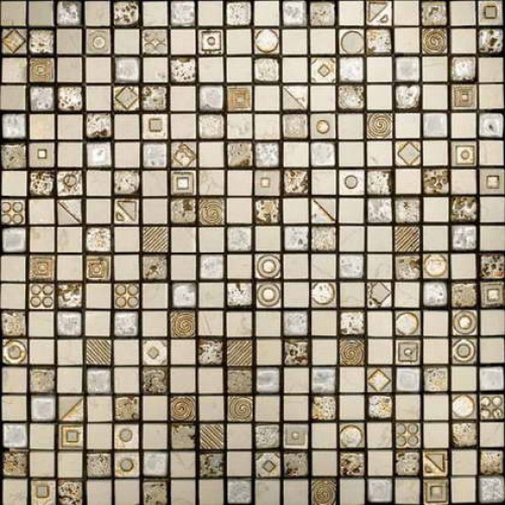 Petra Antiqua Luxury Caleidos 1 Мозаика 30,5x30,5 см, Италия, под мозаику - фото 1